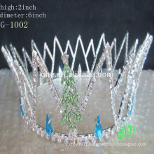 New designs rhinestone pageant crowns for kids